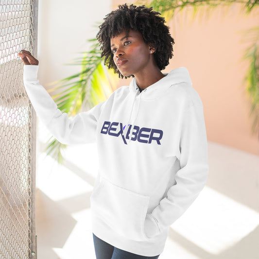 Bexber Three-Panel Fleece Hoodie